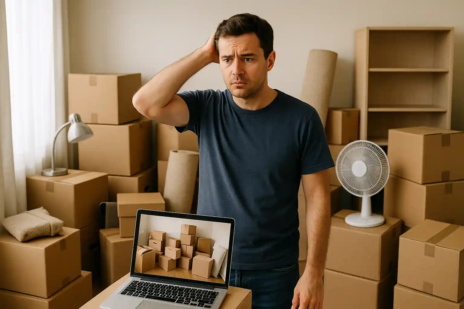 引越し前の荷物に悩む